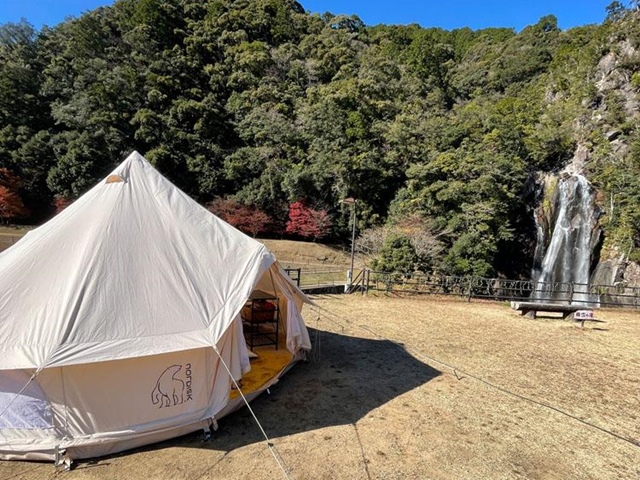 飛雪の滝キャンプ場