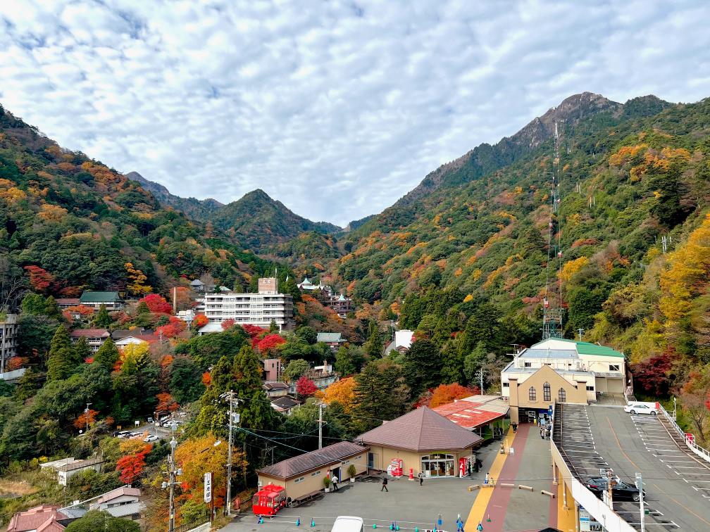 秋の湯の山温泉