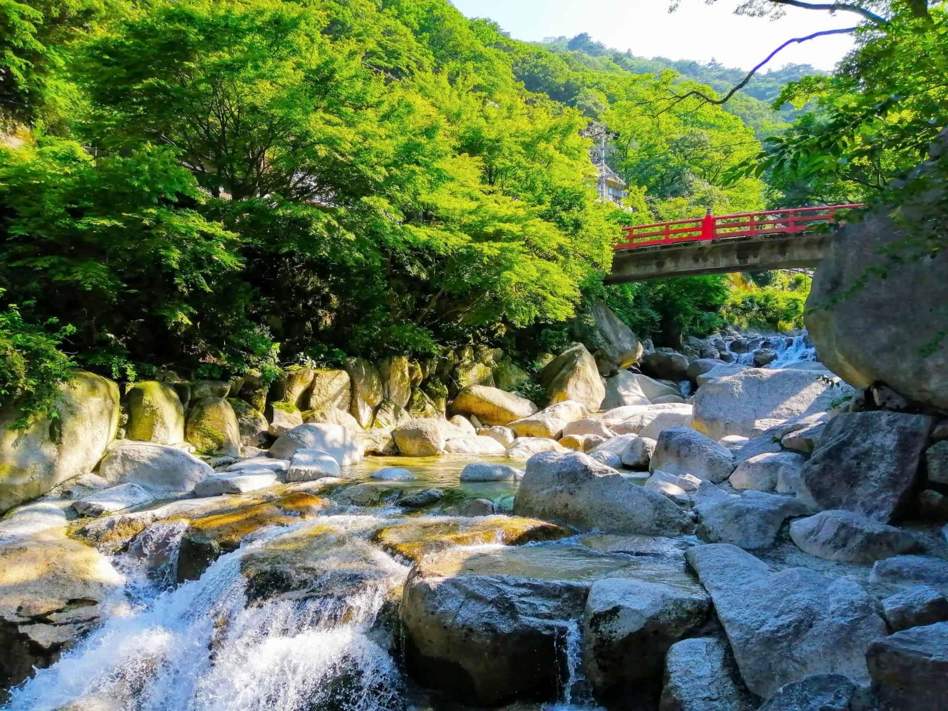 湯の山温泉は三重県菰野町にある